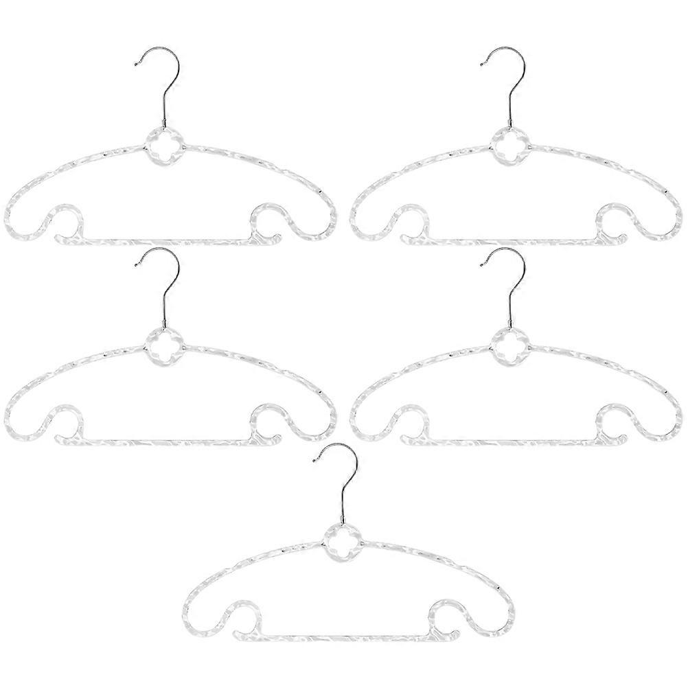 Nonslip Clothes Hangers 20Pcs Closet Storage for Laundry Transparent Simple Design Strong Load-bearing