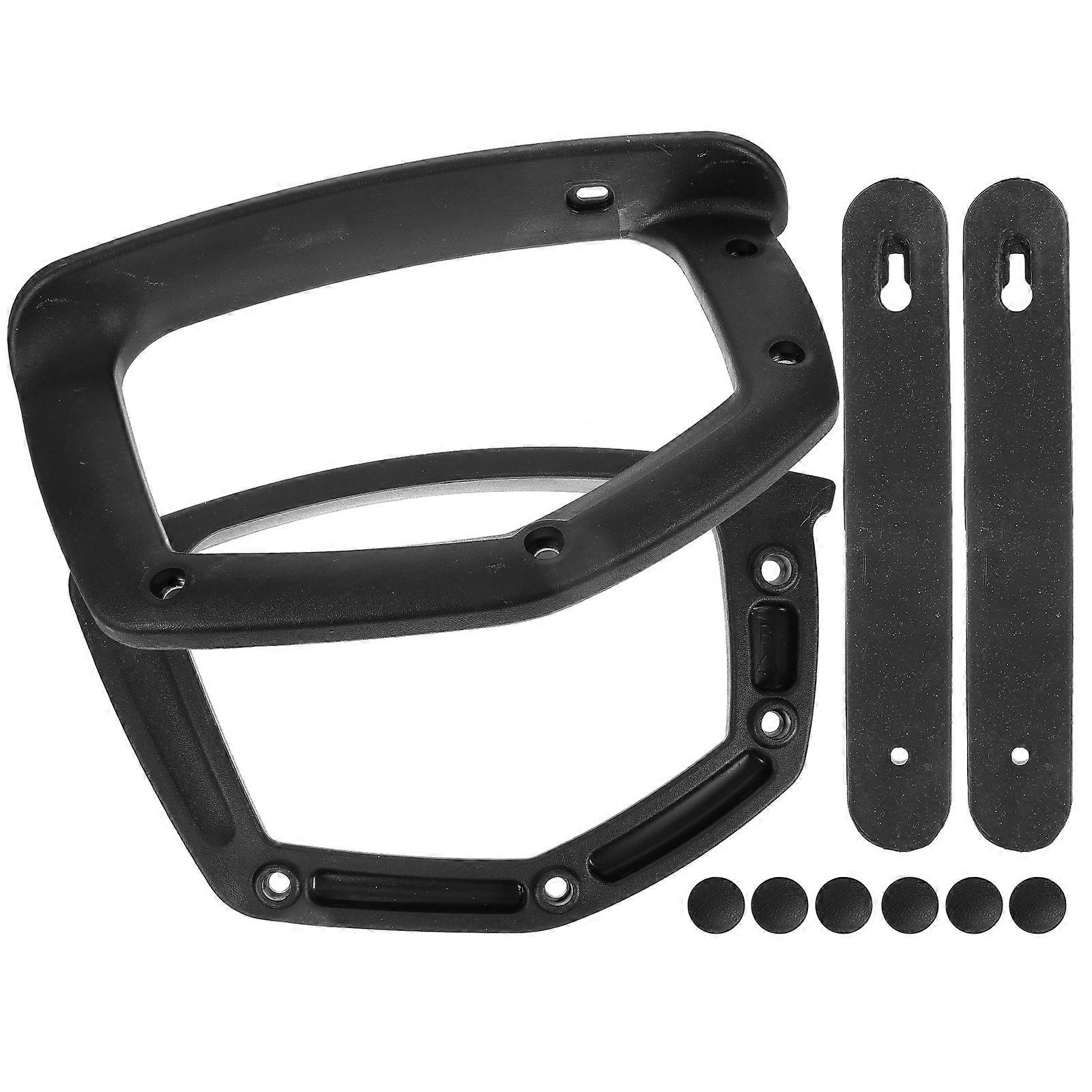 Office Chair Accessory Armrest Pads Computer Chairs Universal Design For Long Hours of Sitting PP Plastic 2Pack