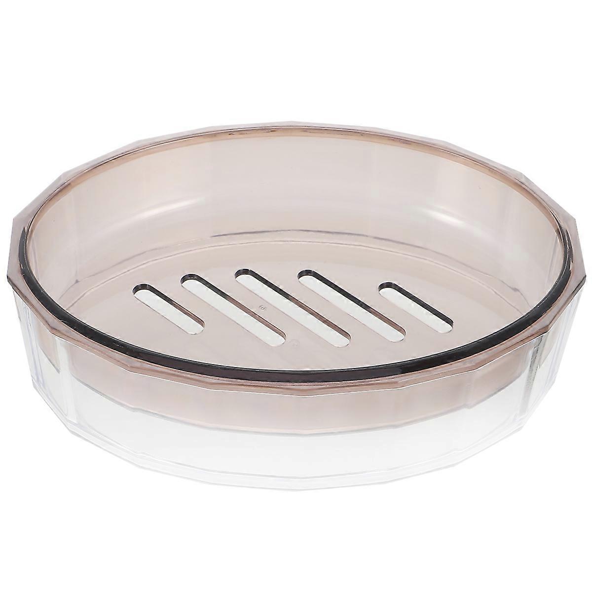 Soap Box Without Lid Creative Soap Draining Dish for Storage 2Pcs