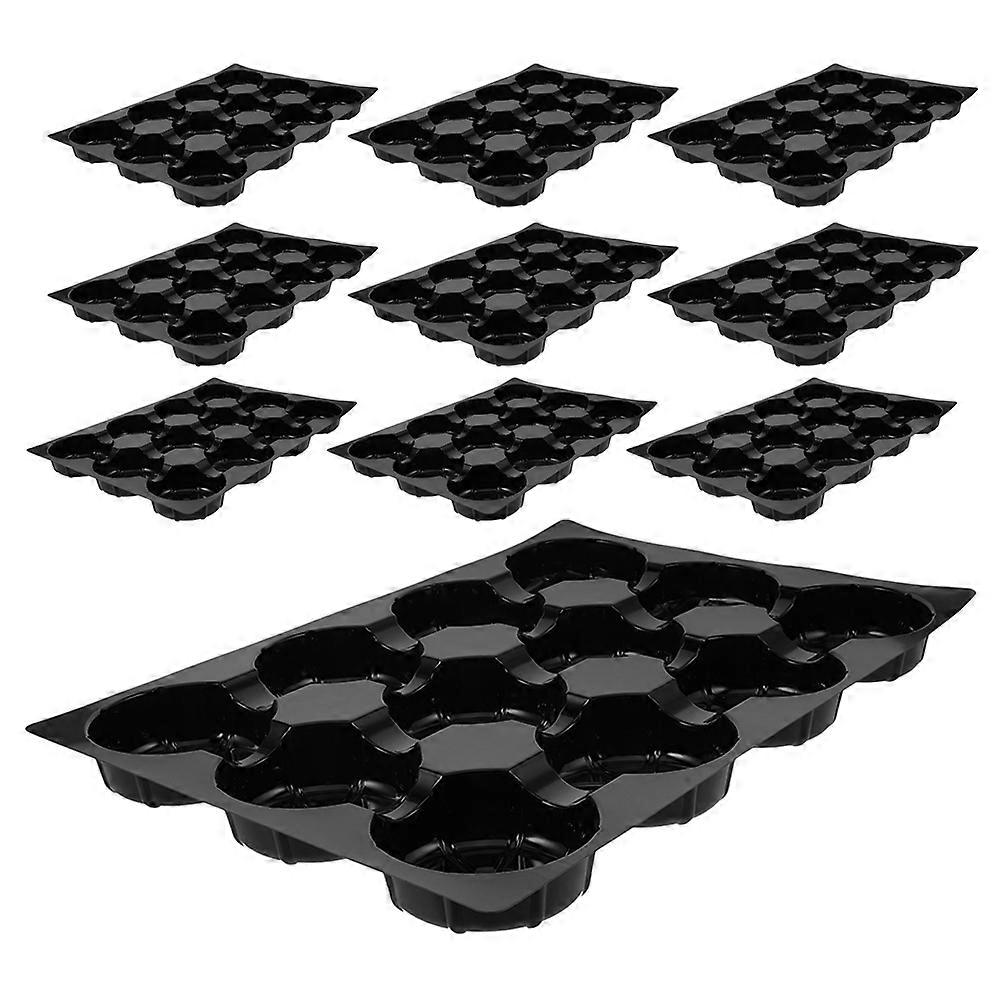 Supermarket Food Display Tray Plastic Fruit Display Tray 20 Pieces
