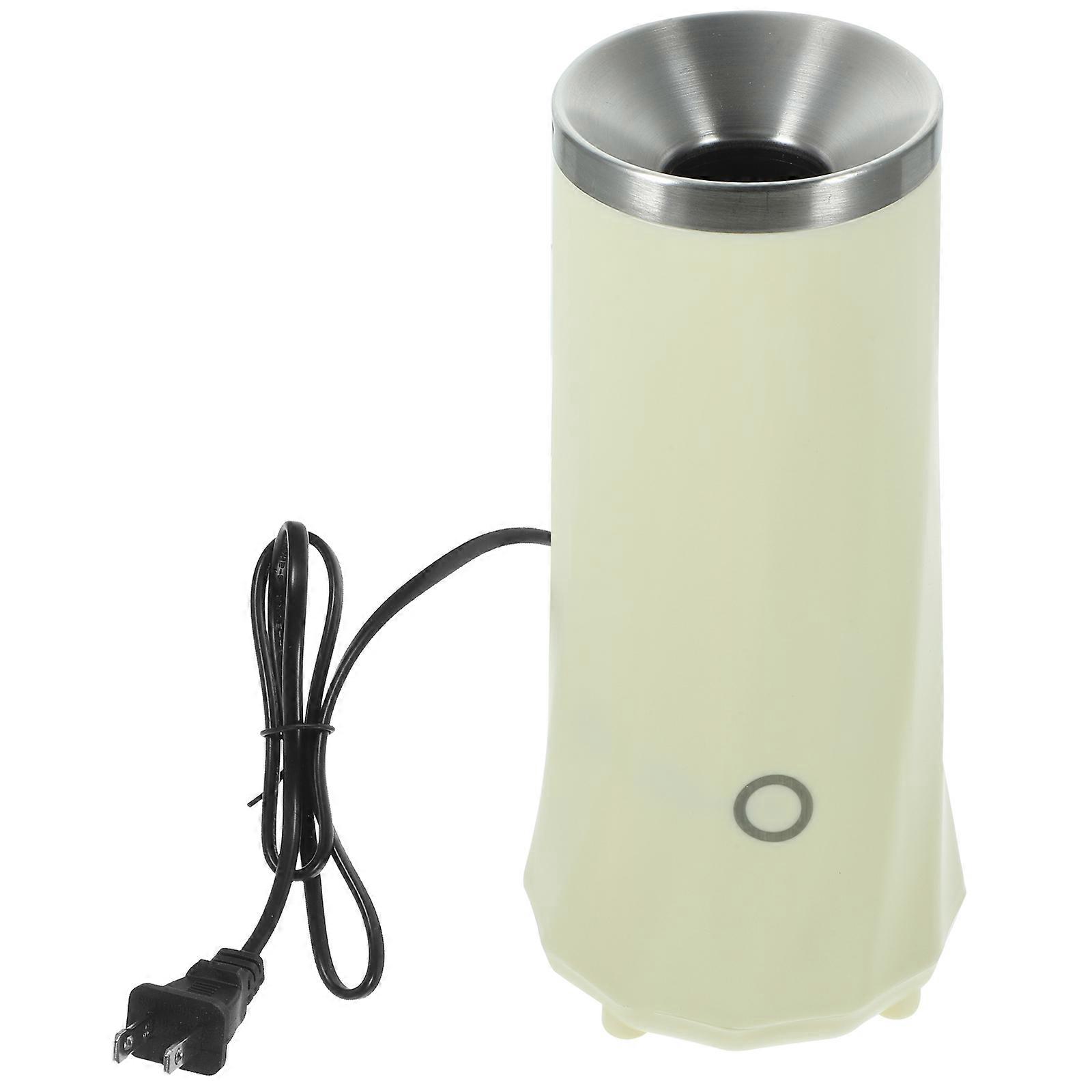Breakfast Egg Roll Machine 1 Set For Home Use Miniature Design Beige Electric Roll Maker Automatic Operation Stainless Steel And Plastic