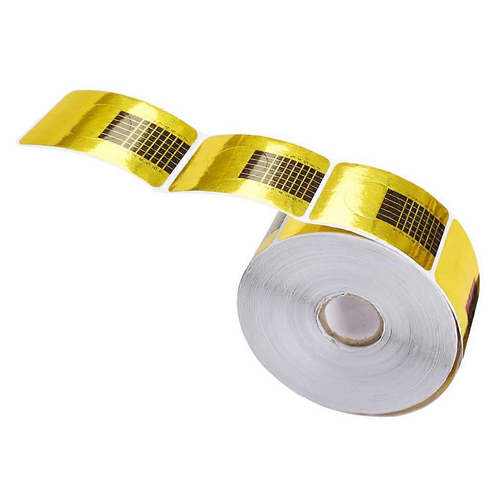 Nail Forms Gel Nail Guide Stickers for Manicure Extension 2 Rolls