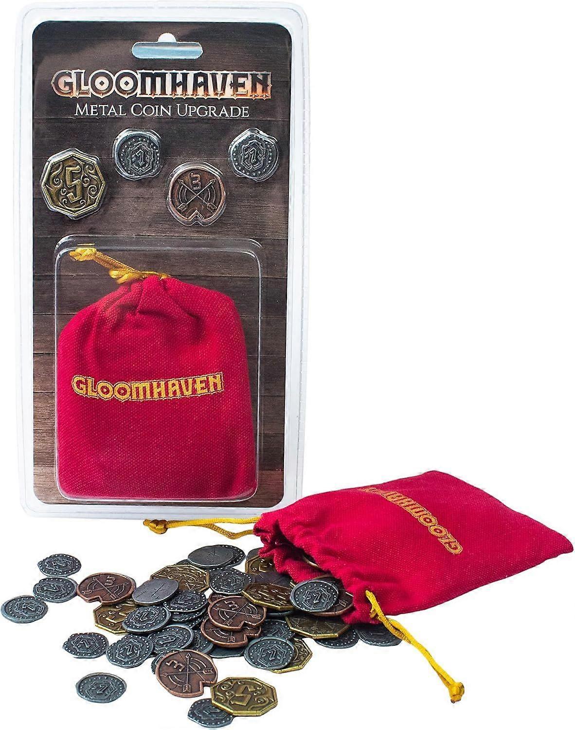 Gloomhaven Metal Coin Upgrade Board Game