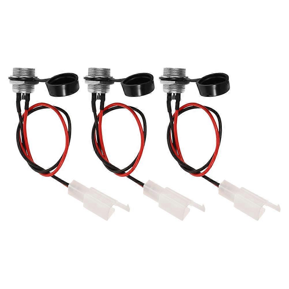 Scooter Charging Port Replacement Part for 15Pcs Electric Scooter Cable