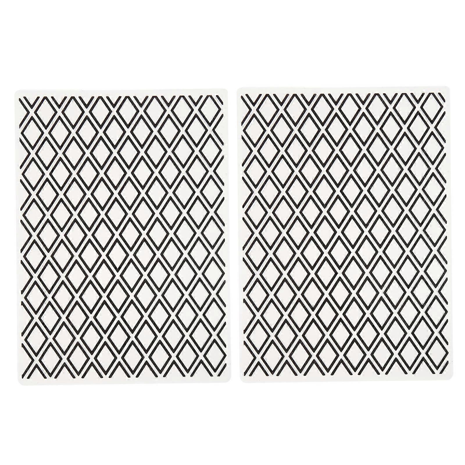 Square Embossing Folders for DIY Scrapbooking 4Pcs