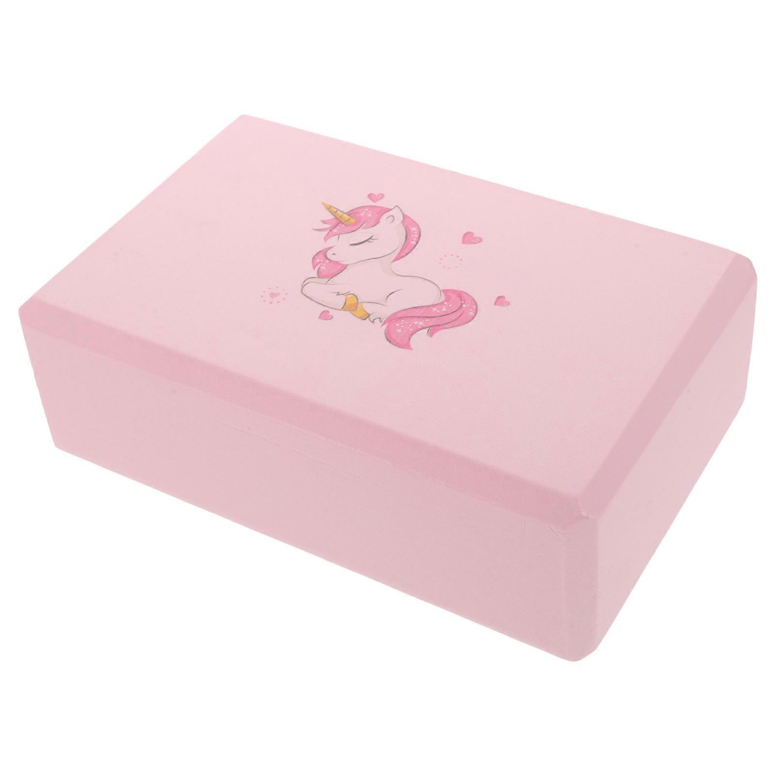 4Pcs Pink Eva Yoga Training Brick for Yoga Use Dancing Tool