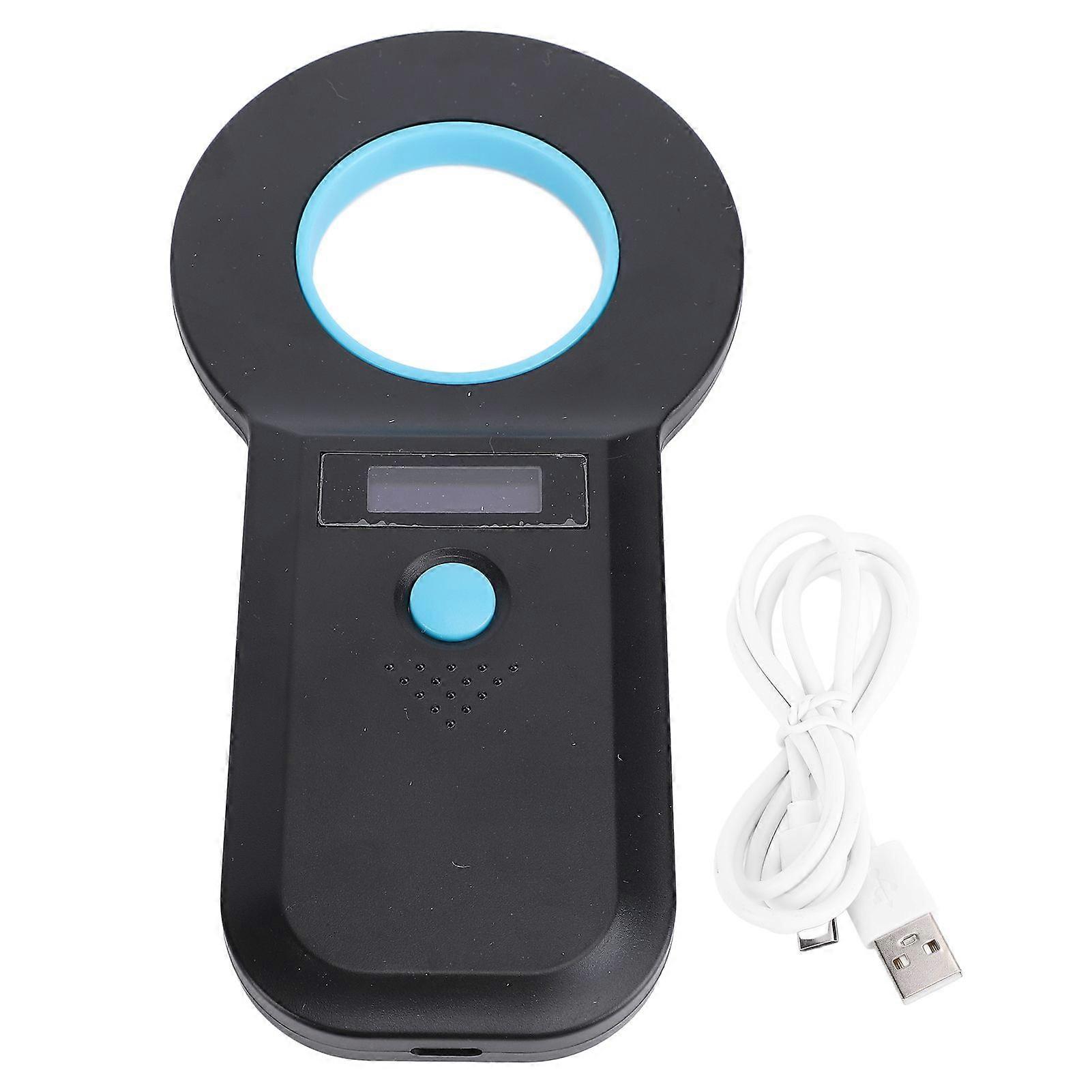 Pet Microchip Scanner Bluetooth USB C Portable Handheld Animal Chip Reader 128 Data Storage for EMID FDX-B