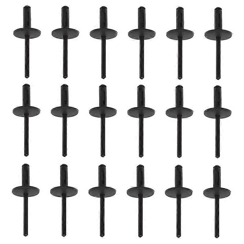 100Pcs Bumper 6mm Hole Rivets Fasteners for Inside Decor