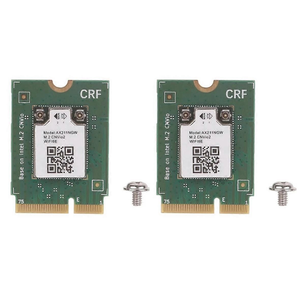 AX211NGW WiFi 6E Card M.2 Key E CNVio2 Adapter Bluetooth 5.3 AX211