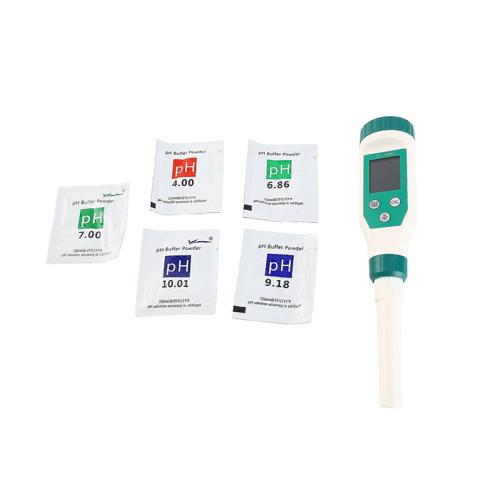 Digital Food 0.00-14.00 PH Meter High Accuracy Sensors Intelligent Temp Acidity Tester BT Mobilephone APP Control