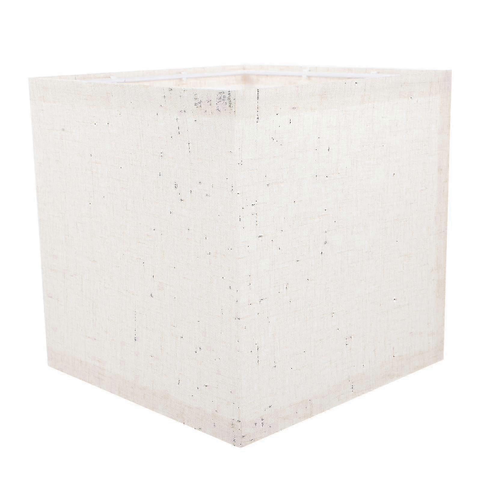 Fabric square shade for ceiling lamp, E27 compatible lampshade