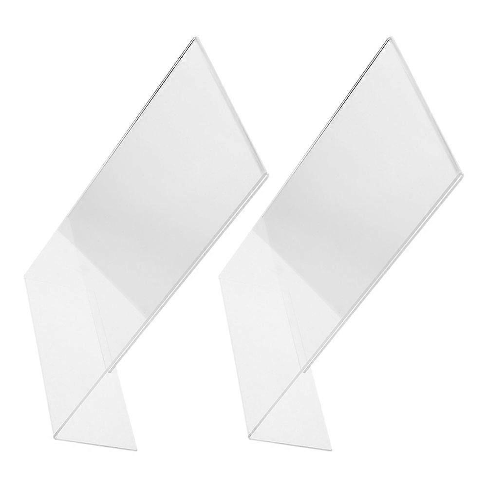 Transparent Acrylic Drawing Board for Efficient Writing 4Pcs Set