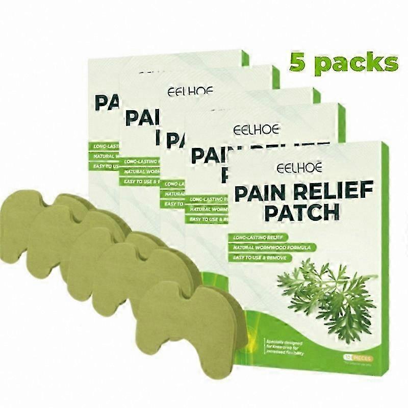 50 Count Natural Herbal Pain Relief Patches for Joint and Muscle Support