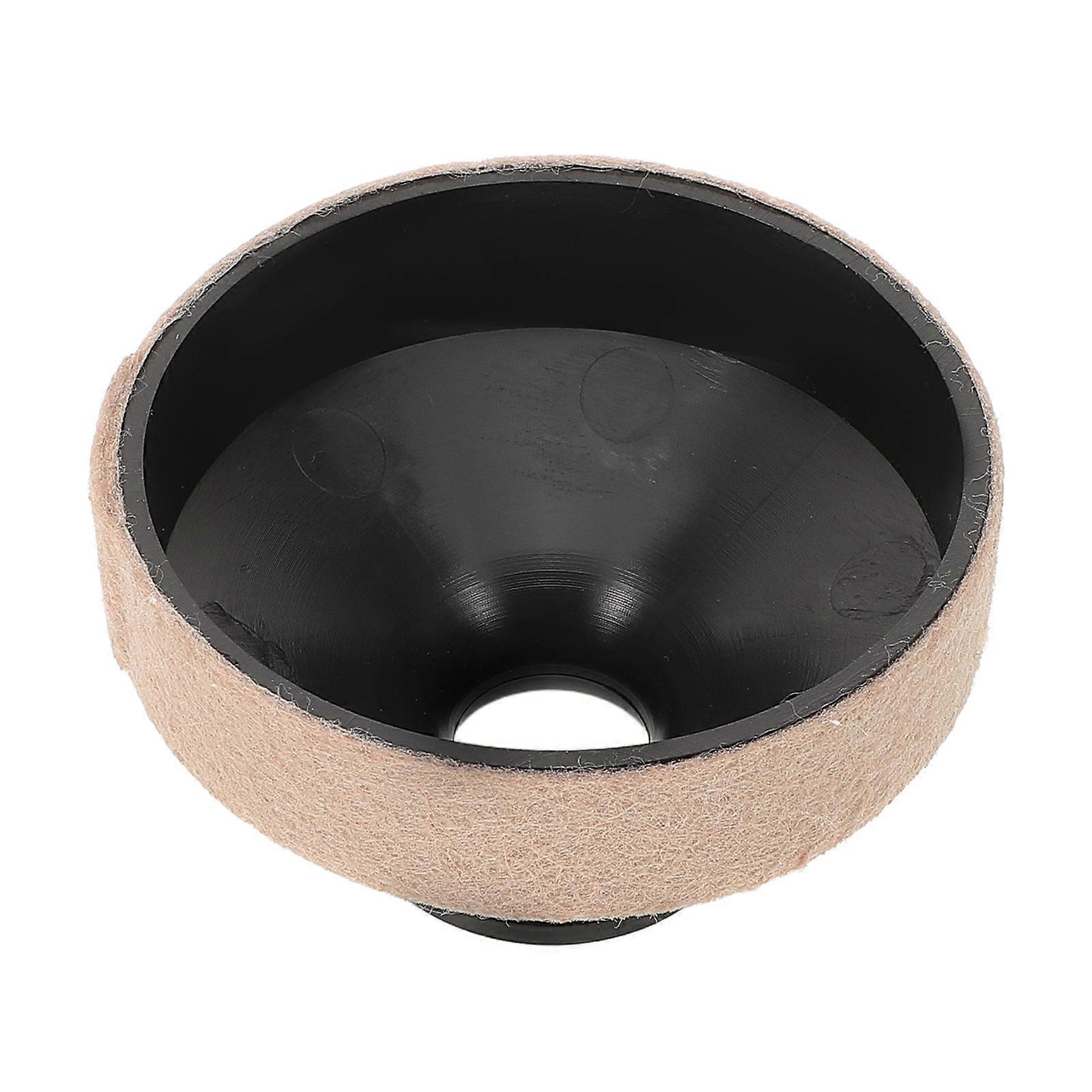 Alto Sax Mute For Saxophone Instruments 4Pcs Sound Dampening Black Plastic Accessory For Musicians