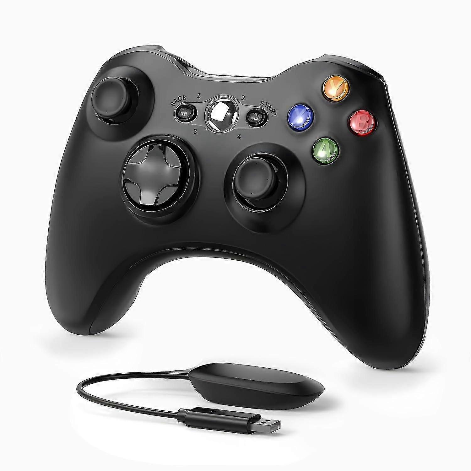 2.4G Wireless Gamepad for Xbox 360, PS3, Windows PC, and Android TV - UK Compatible Controller