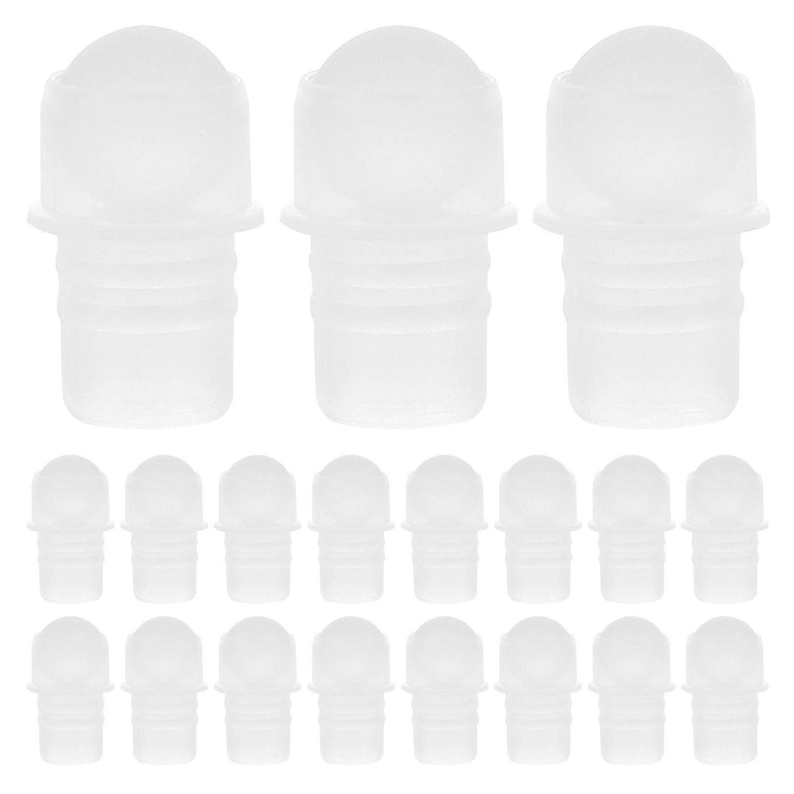 50pcs Roller Essential Oil Perfume Bottles Inserts Refillable Roller Ball Bottle Inserts