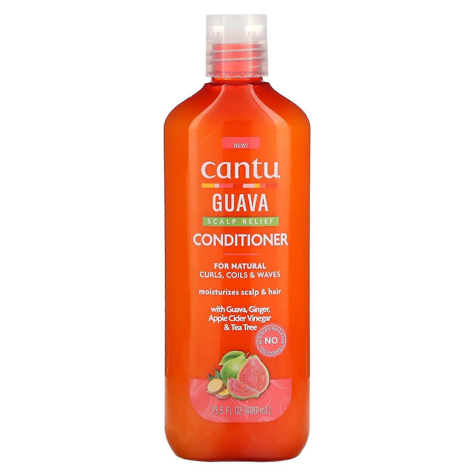 Guava Scalp Relief Conditioner, For Natural Curls, Coils & Waves , 13.5 fl oz (400 ml)