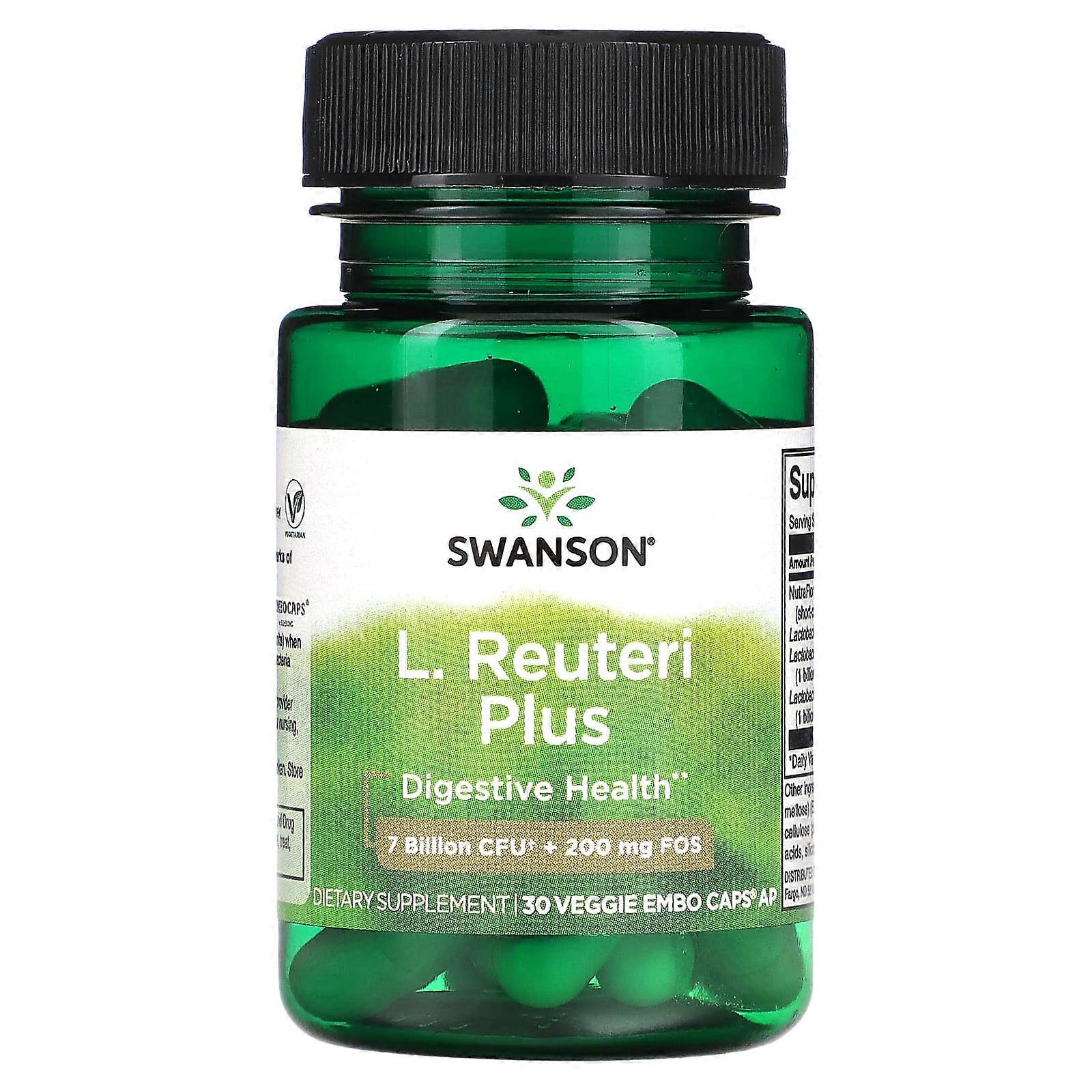 L. Reuteri Plus, 30 Veggie EMBO Caps AP