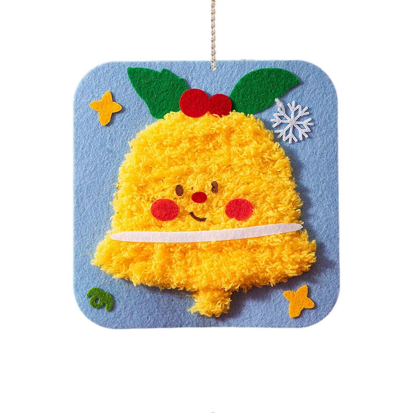 Felt String Art Craft Kit For Kids Christmas Tree Diy Activity Set Educational