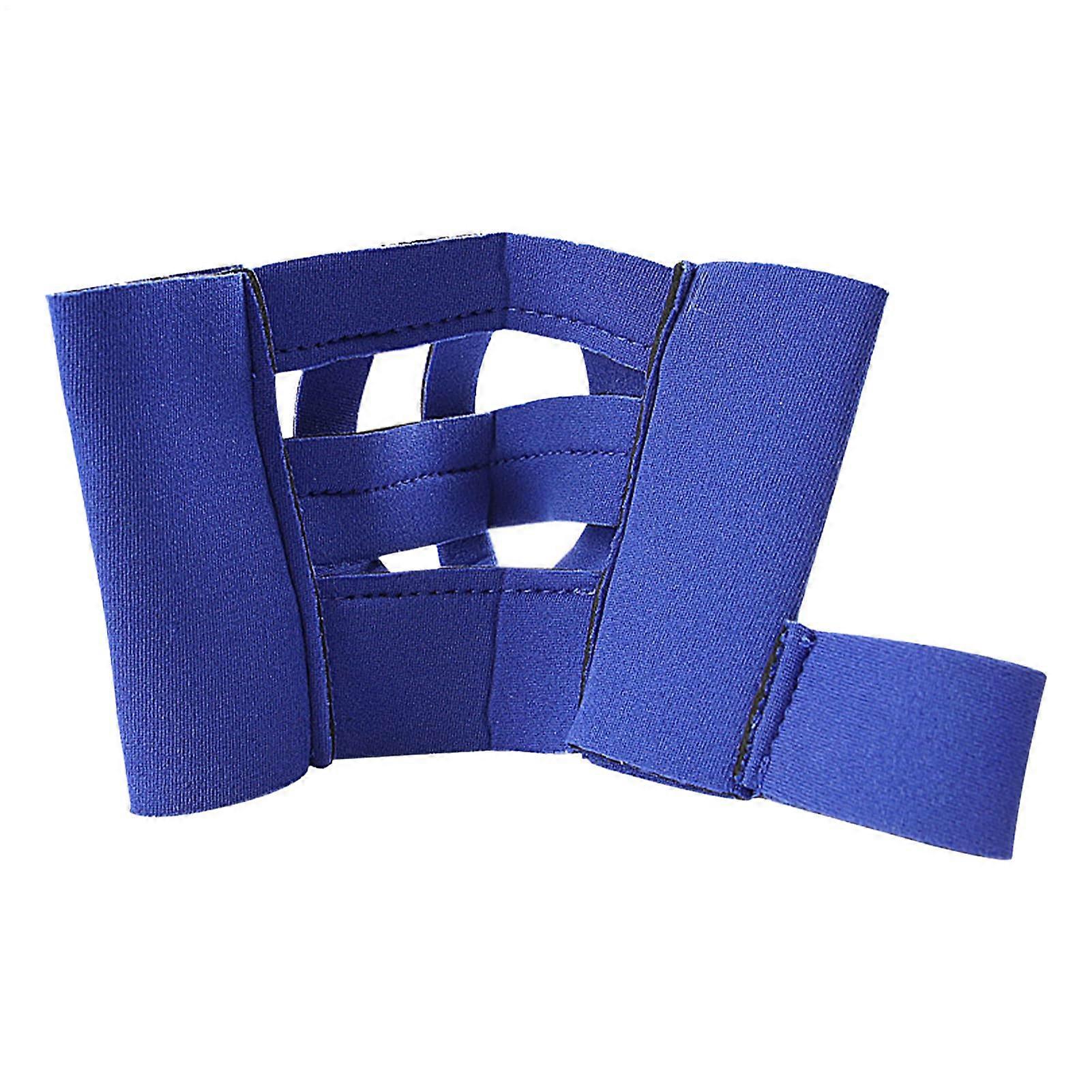 Baseball Glove Softball Training Finger Insert Glove Portable Trainer For Fielding Infield Drills Batting Cage Blue