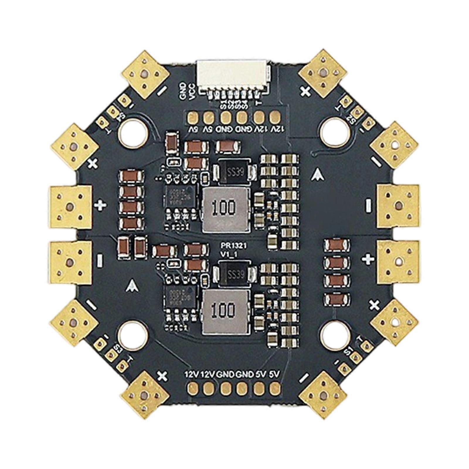 PDB400 High Current Power Distribution Board 400A 8S Plastic Circuit Design for Drones Robotics Electronics Projects Multicolor
