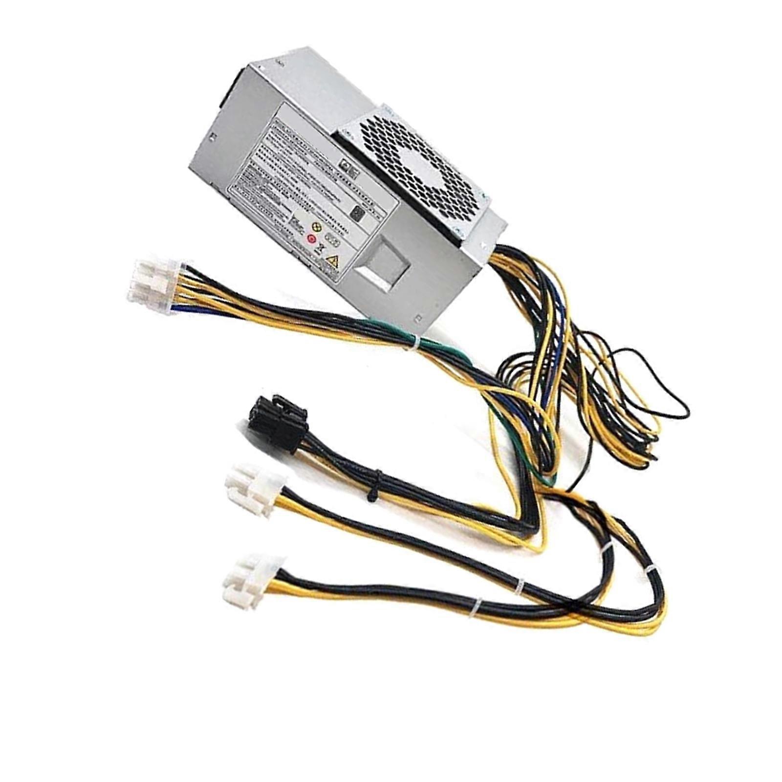 Energy Efficient TFX10 Pin Power Supply Shock Resistant Metal Case 400/500/600W For Desktop Computer Systems Multicolor