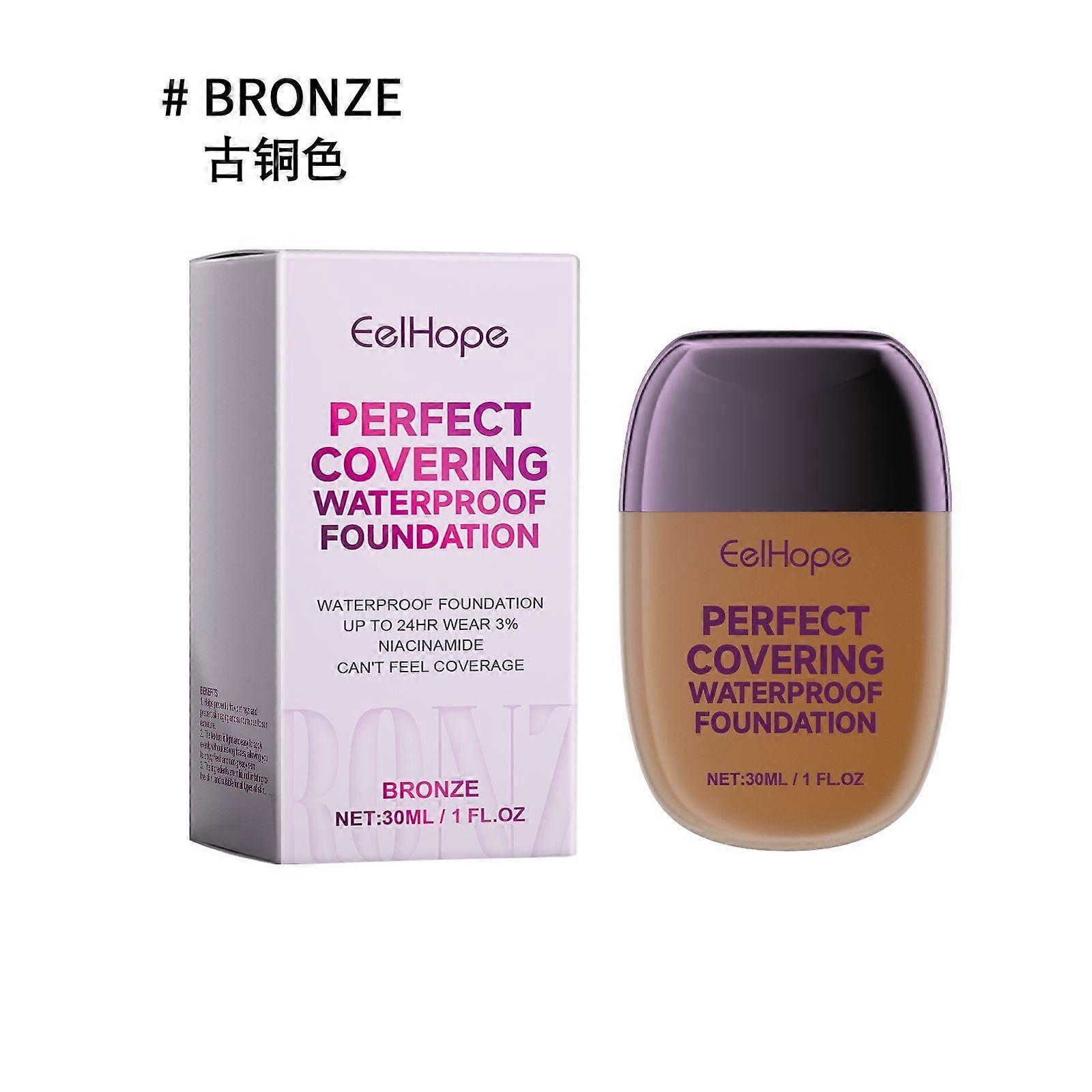 Eelhope Concealing Foundation Brightening Skin Color Not Stuck Pink Freshing And Moistrurizing Light Moisturizing Foundation Liquid