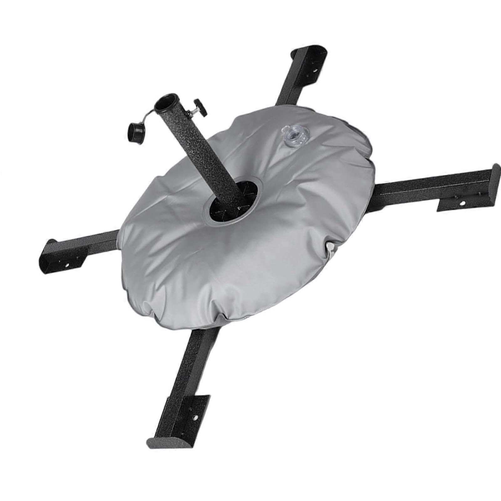 Sunshades Umbrellas With Stable Metal Frame Adjustable Height Sand Filled Base Large Patio Umbrellas Black