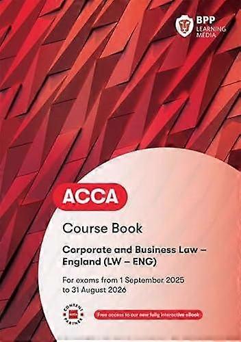 Acca Corporate And Business Law English by BPP Learning Media Paperback