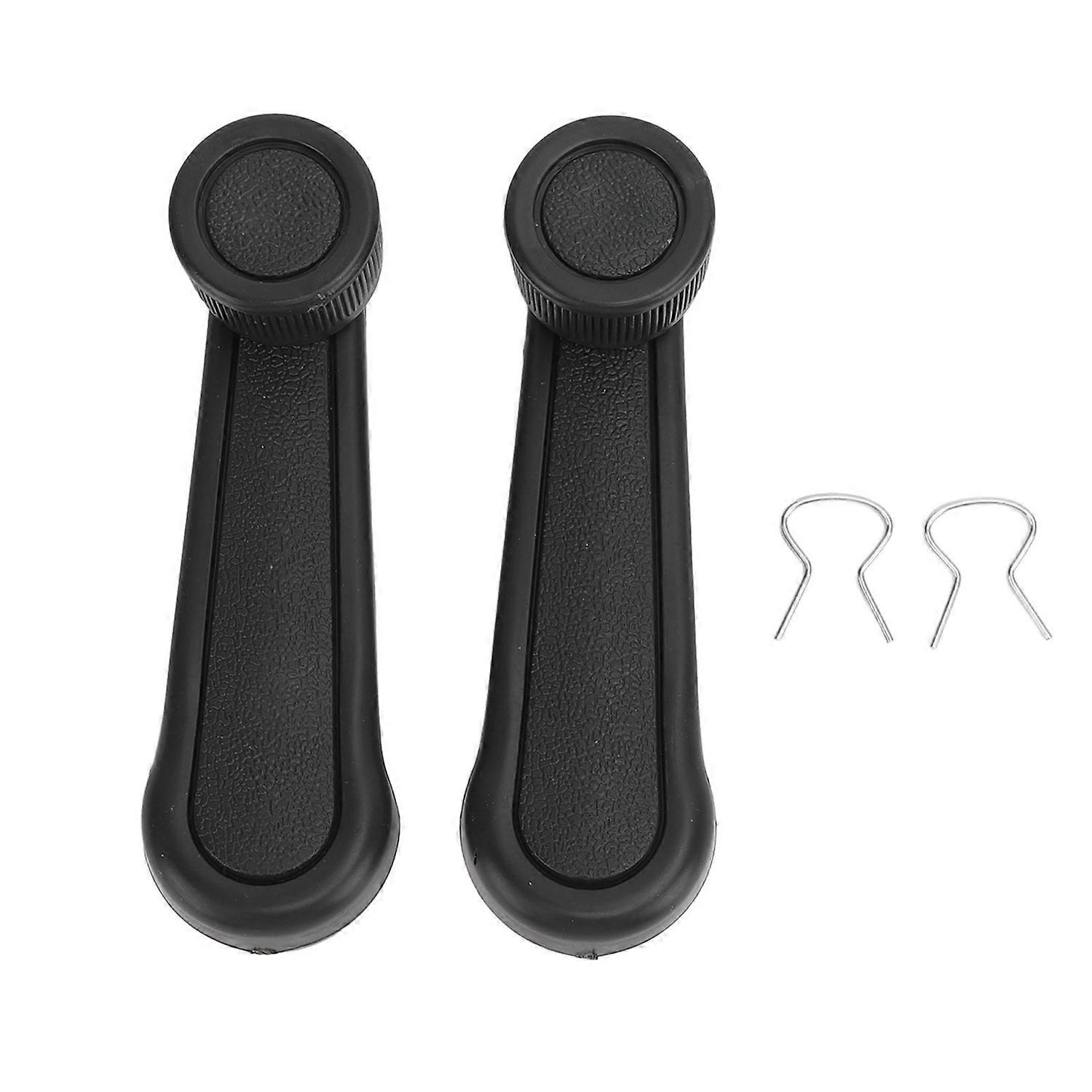 1 Pair Window Crank Handle 69260‑04020 Interior Window Crank Lever Set Gray for Hilux Land Cruiser T