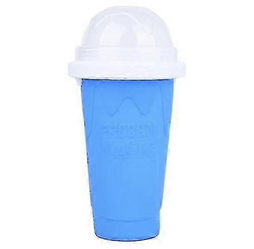 Smoothies Cup Eco-friendly Double Layer Silicone Slushy Ice Cream Maker For Home