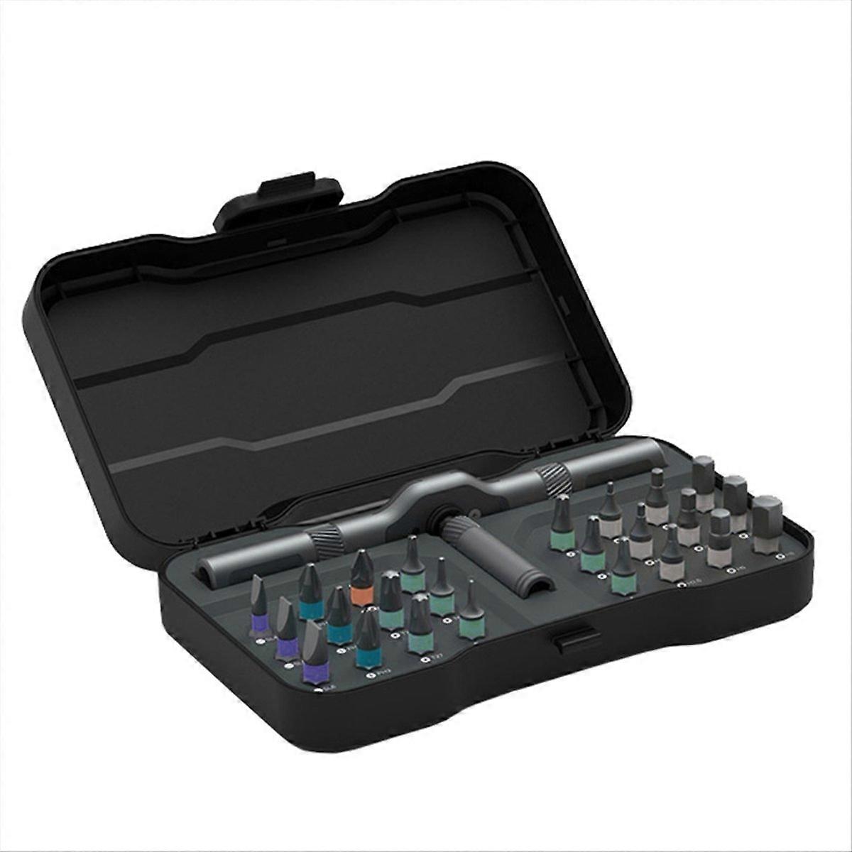 24 in 1 Multi-Purpose Ratchet Wrench Screwdriver S2 Magnetic Bits