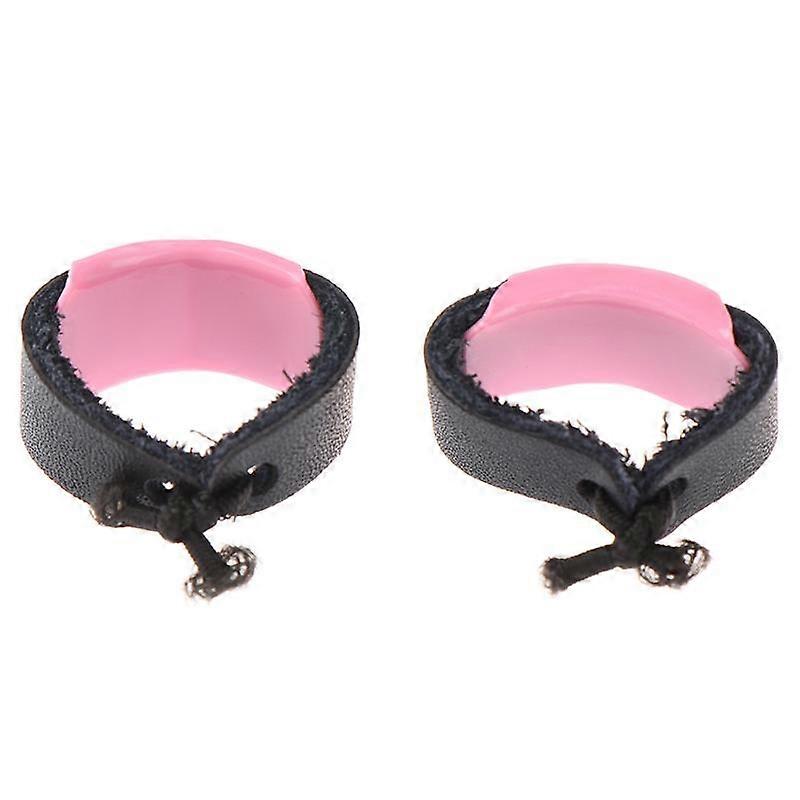 Adjustable Leather Thimble Patchwork Finger Protector Needlework Sewing Helper