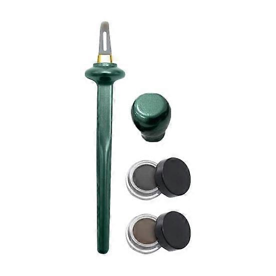 Silicone Eyeliner Applicator with Waterproof Long Lasting Eyeliner Cream Reusable Non-slip Eye Liner Application Tool