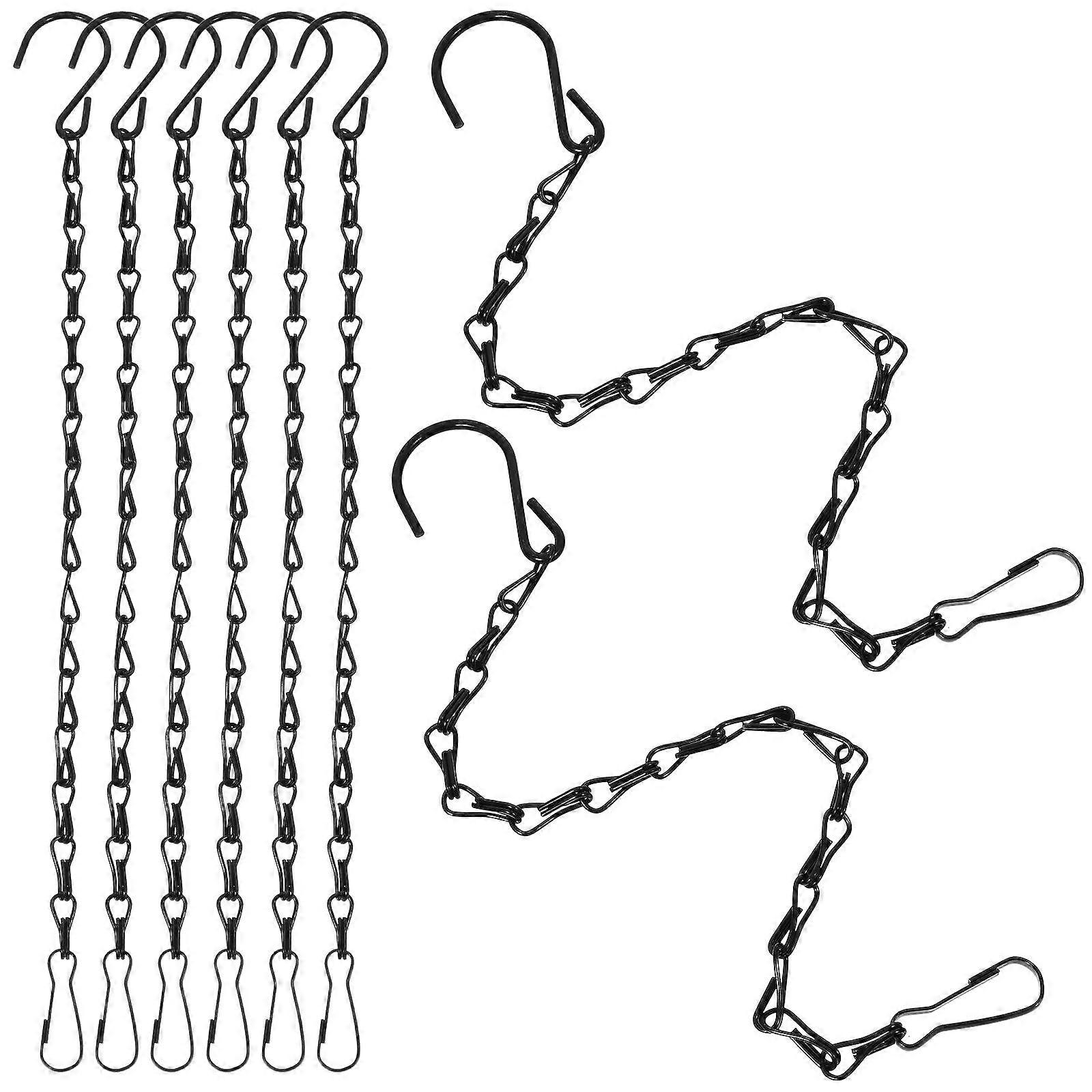 Decorative Hanging Chain for Hanging Bird Feeders with Hooks 15Pcs