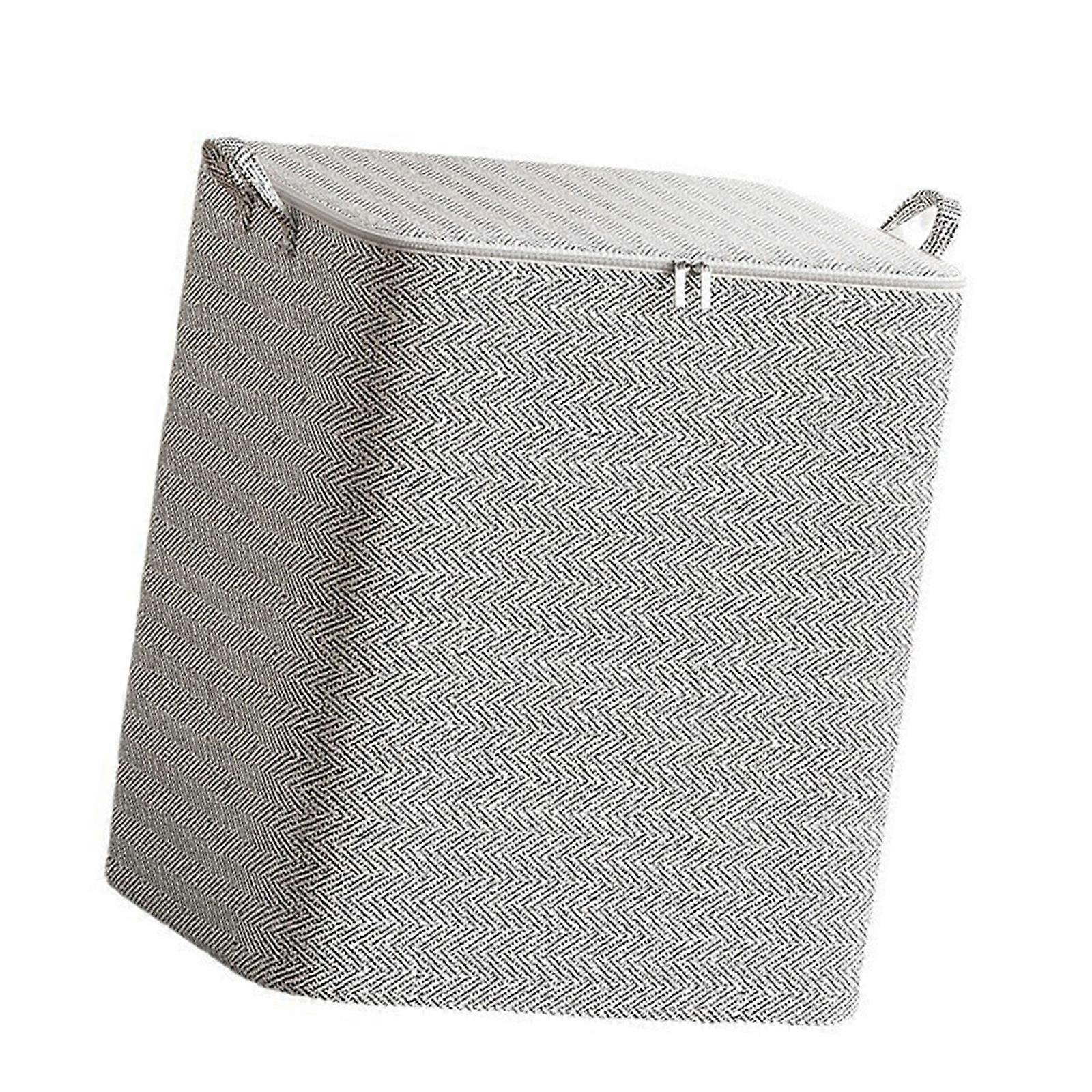 Multipurpose 220L Zippered Storage Bag for Quilt and Sweaters Ideal for Closet Organization and Space Saving Designs Multicolor