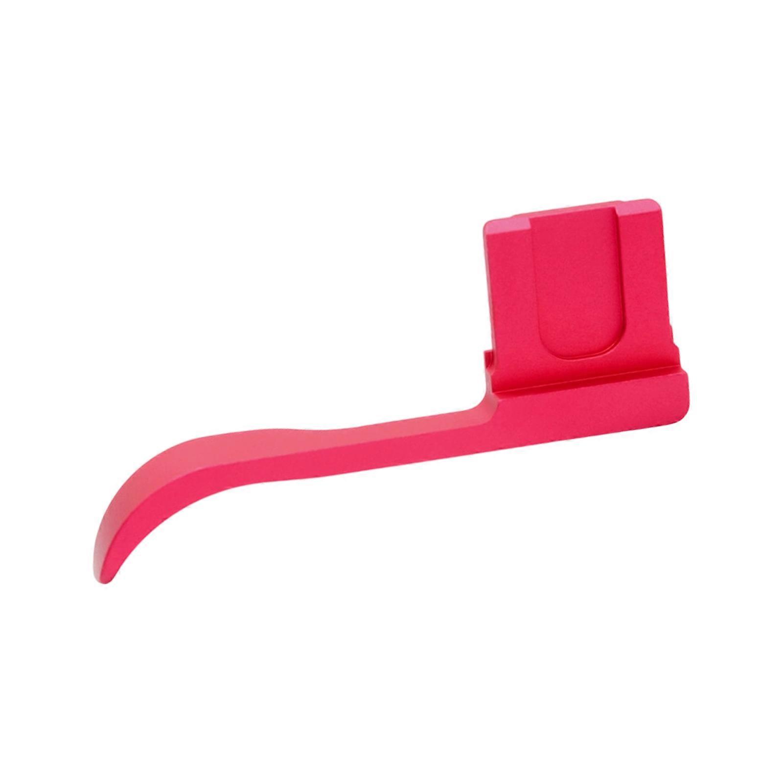 Aluminum Alloy Thumb Handle For A7C Camera Systems Ergonomic Support And Multifunctional Cold Shoe  Rose red