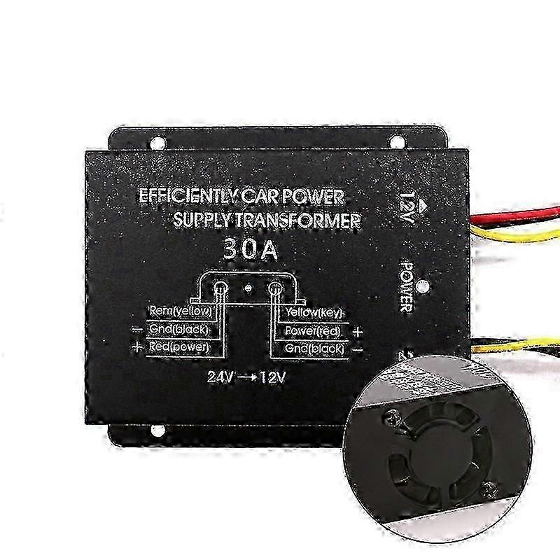 10A/15A/20A/30A on-board power converter 24V to 12V voltage reducer for large trucks