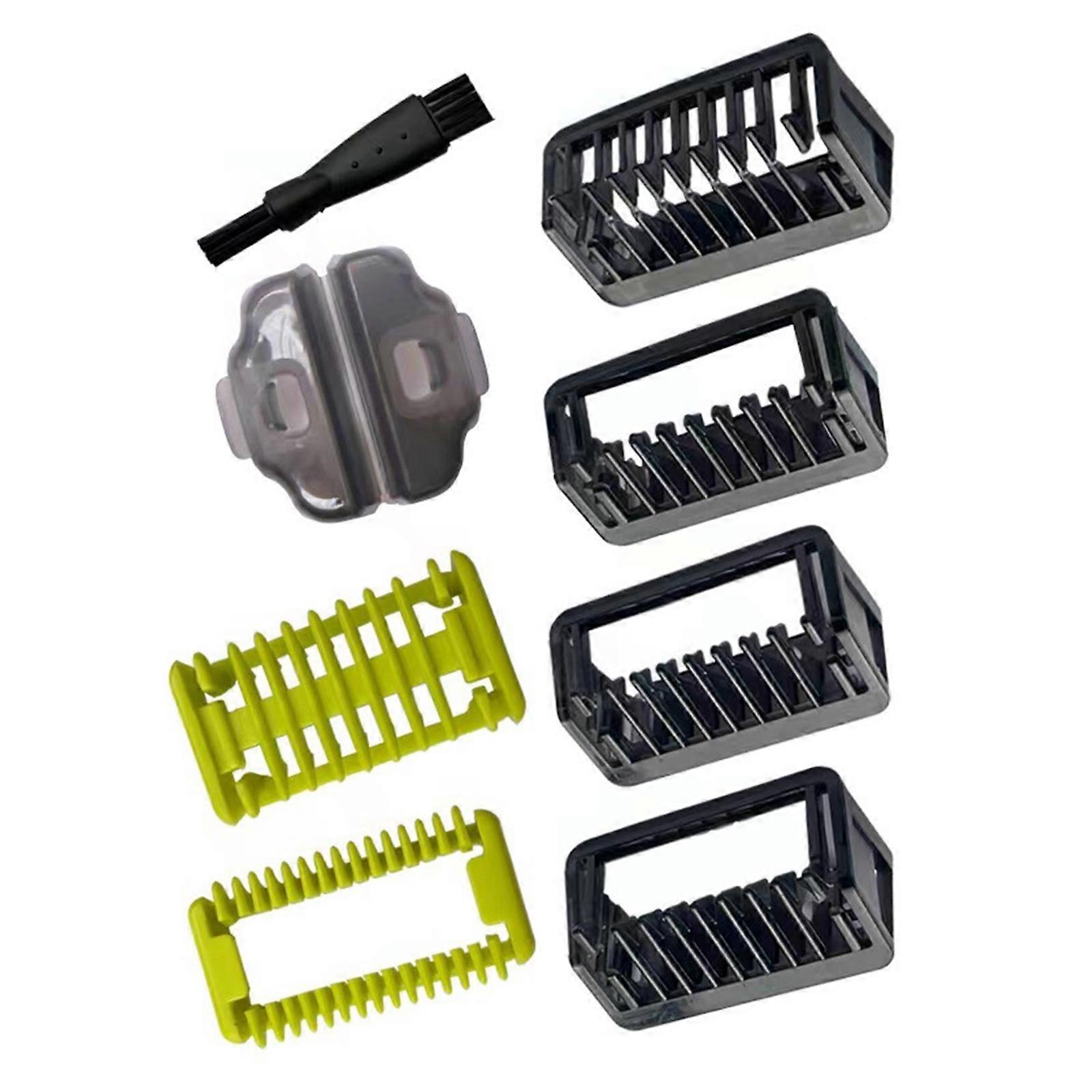 8pcs Shaver Attachments for Smooth and Precise Trimming Replacement Clippers Guide Combs Beard Trimmer Accessories Multicolor