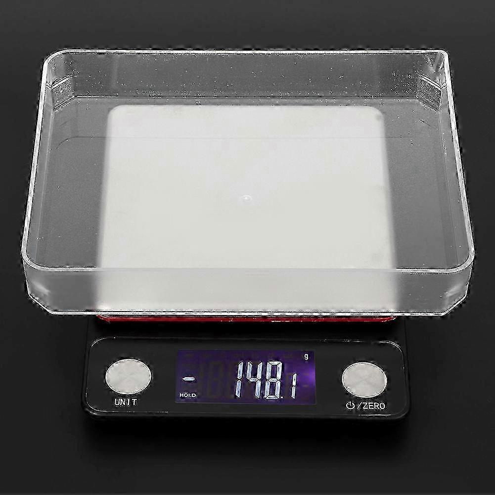 High Precision USB Rechargeable Kitchen Scale Multi Functional Electronic Scale Balance 5kg 0.1g