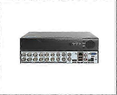 16CH Digital Video Recorder AHD/Analog/TVI/CVI/ DVR CCTV DVR P2P Remote Phone Monitoring for Home Office Security Surveillance System (NO HDD) UK Plug