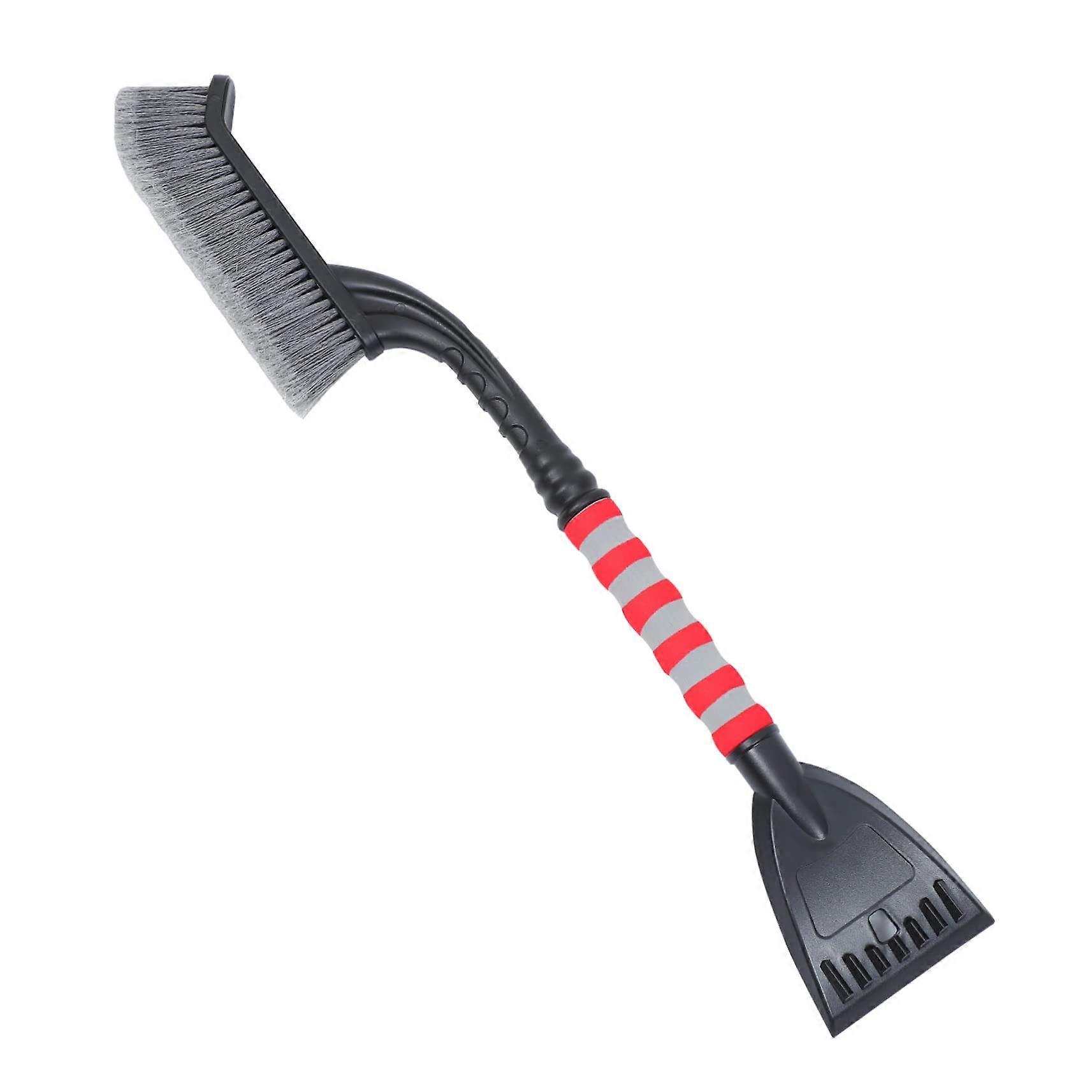 Snow Brush for Car with Detachable Ice Scraper, 2 in 1 Ergonomic NonSlip Handle Winter Tool