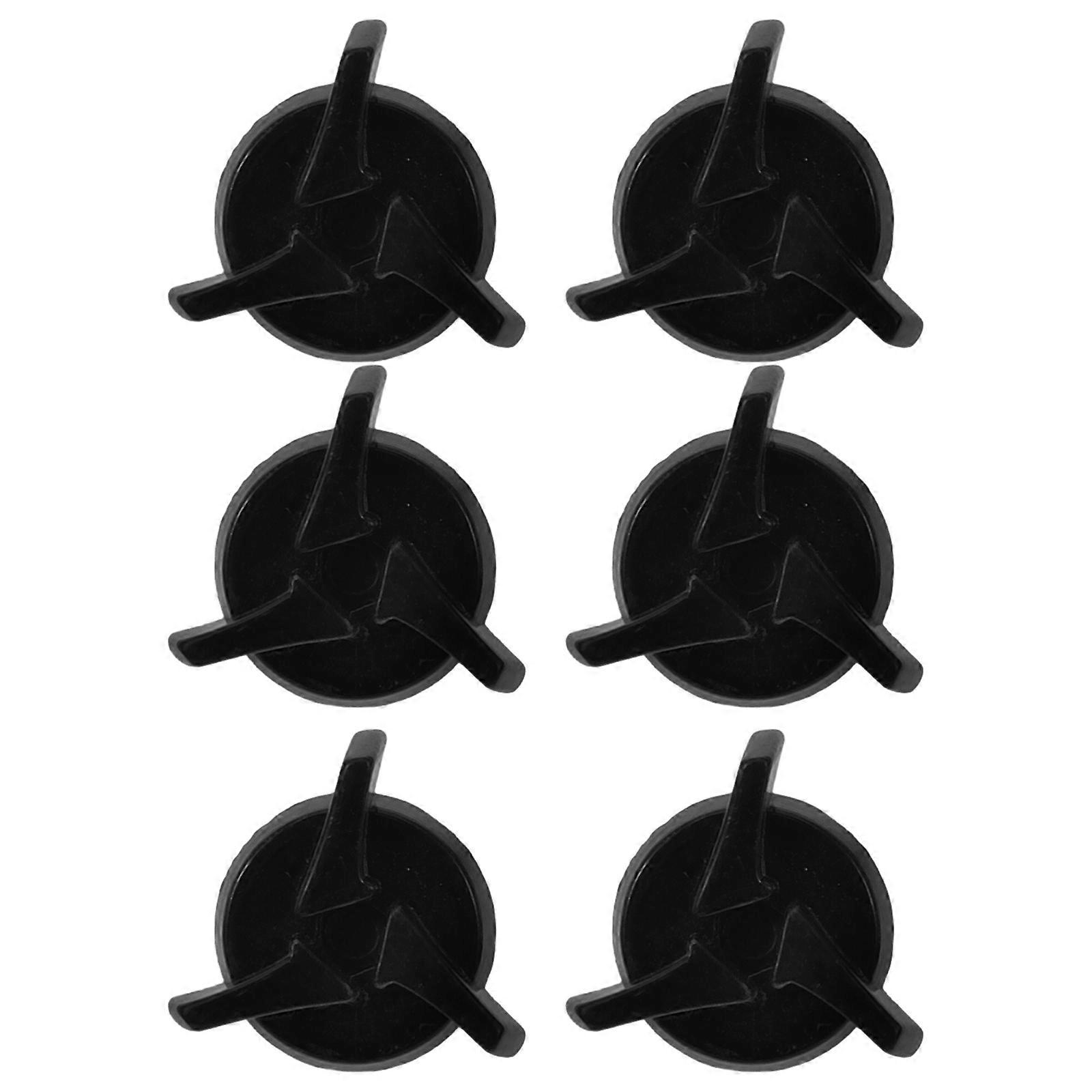 Motorcycle Screws Plastic Replacement for Visor 12Pcs