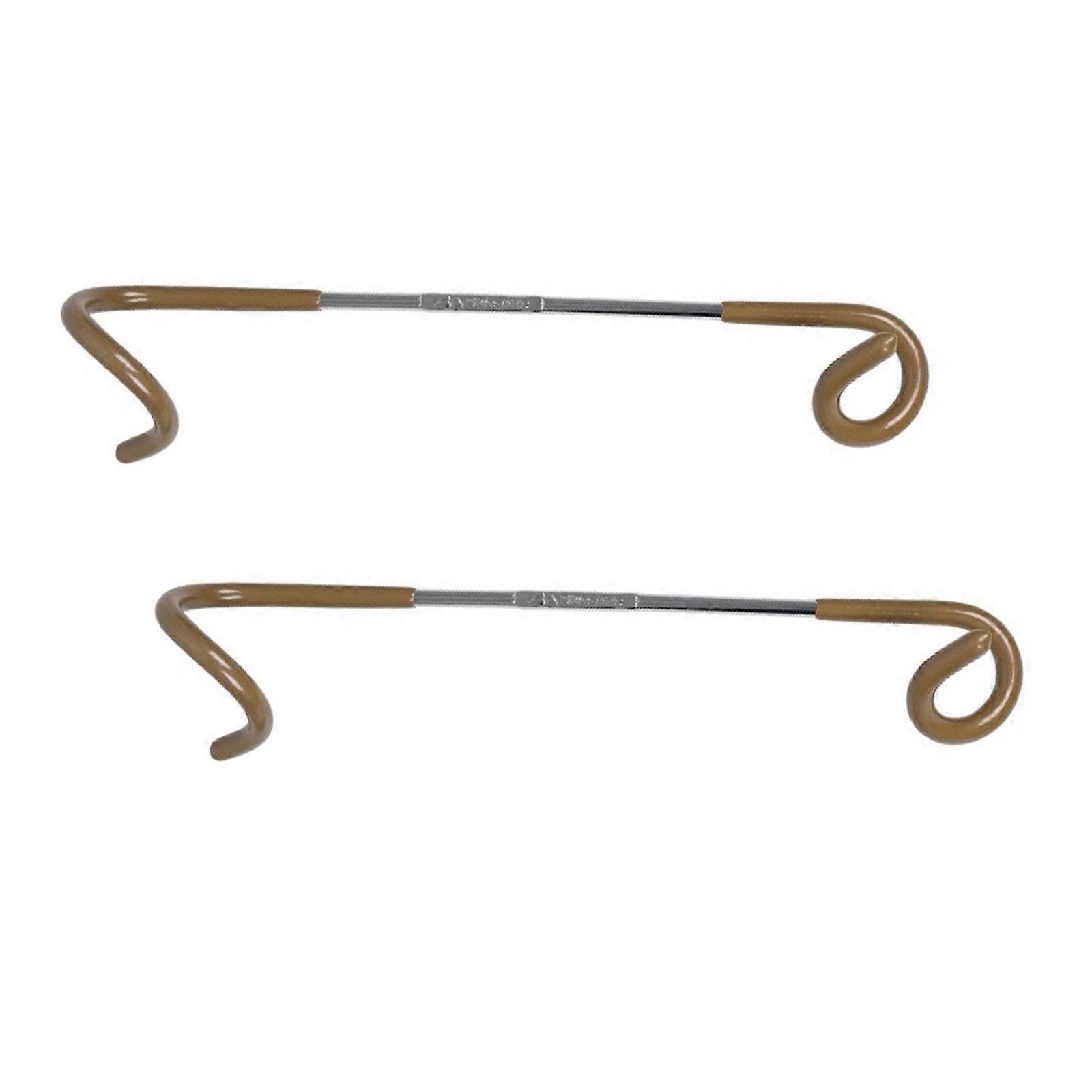 Camping Lanterns Hooks Hangers, Double-Ended Storage Hook Multi-Purpose Camping Light Lamps Hook, Durable Metal Hooks  Sand Color