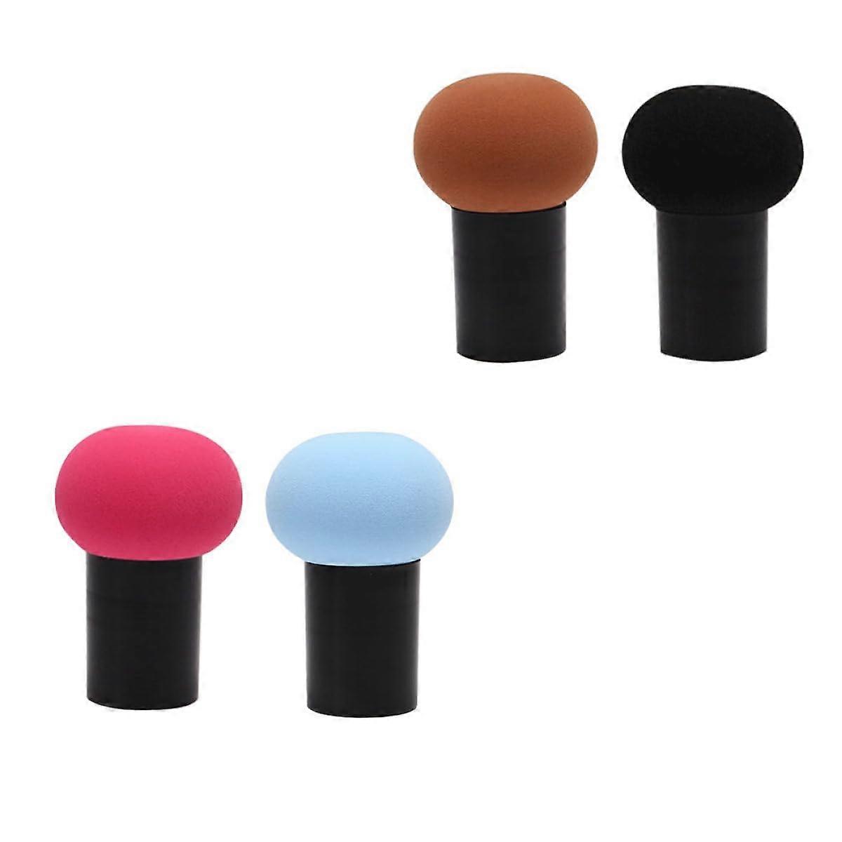 Makeup Sponge Set, Mushroom Shaped Powder Puff for Loose Powder, Soft Cushion Applicators for All Skin Types