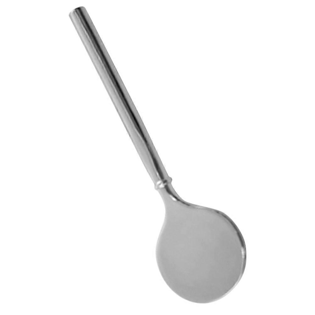 Cosmetic Spoon Silver Facial Spoon for Mask Application 3Pcs