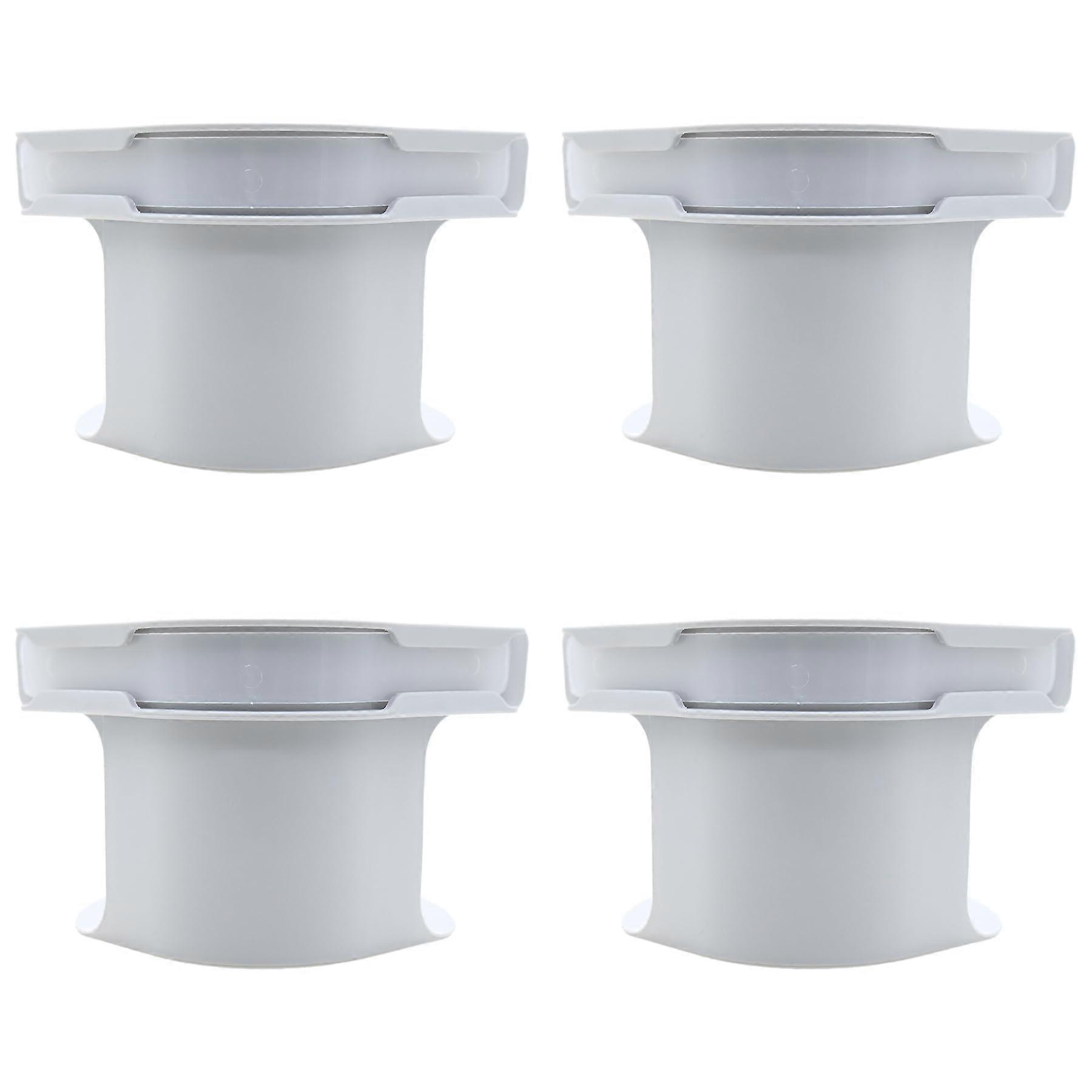 4 Pack Bed Sheet Holders with Secure Lock Strips, Adjustable Corner Fasteners for All Mattress Types Grey