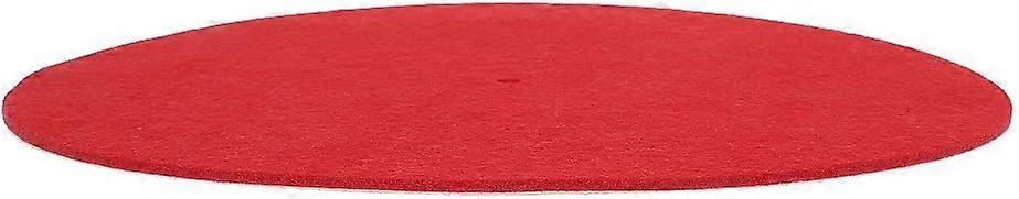 Record Player Pad 12 Inch Vibration Proof Turntable Mat 3mm Thick Phonograph Accessory for Enhanced Sound Quality