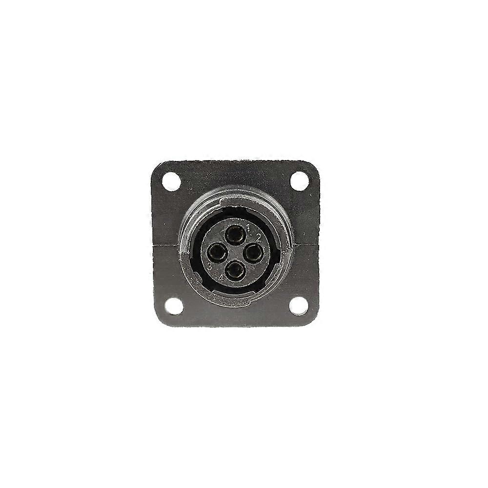 MIG Welder Connector 4 Contacts Panel Mount for Millermatic 251 Welding Machine Receptacle Replacement