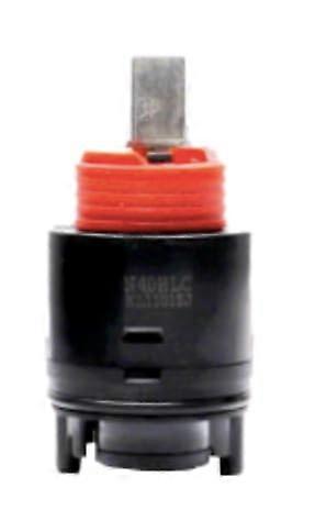 40mm N40HLC Type F Shower Cartridge Replacement for Tuscany, Square Broach 77mm, Black and Red